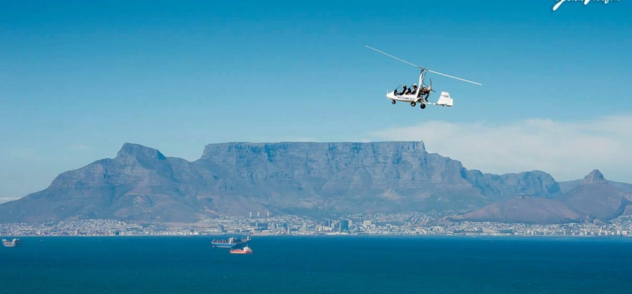 30 Minute Gyrocopter Flight in Cape Town-3