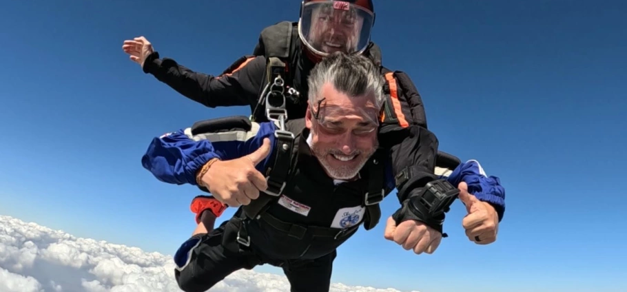 Delmas Tandem Skydive With Hand Camera-5