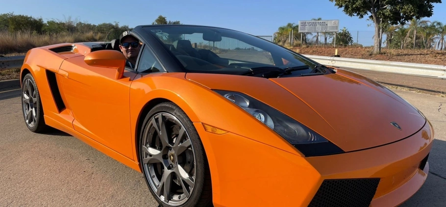 Lamborghini Gallardo Spider Passenger Ride in Cape Town-2